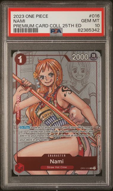 NAMI GIFT PREMIUM CARD COLLECTION 25TH EDITION GEM MT 10