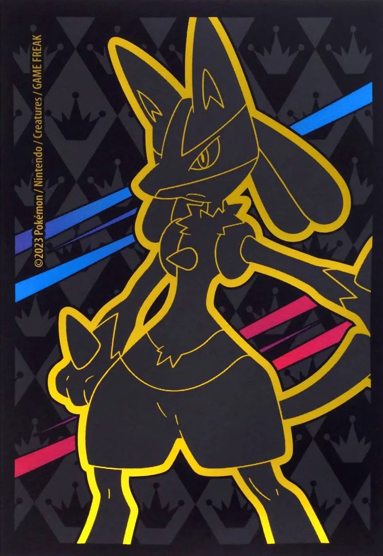 Crown Zenith Elite Trainer Box Card Sleeves - Lucario (65-Pack) Crown Zenith Elite Trainer Box Card Sleeves - Lucario (65-Pack)
