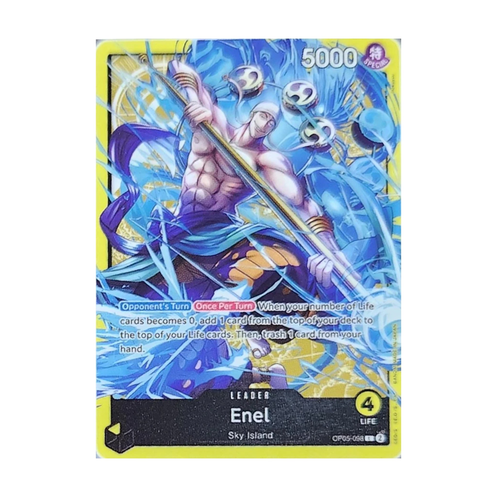 Enel Sound Loader Vol. 2 One Piece TCG (EN) | UAE Enel Sound Loader Vol. 2 One Piece TCG (EN) | UAE