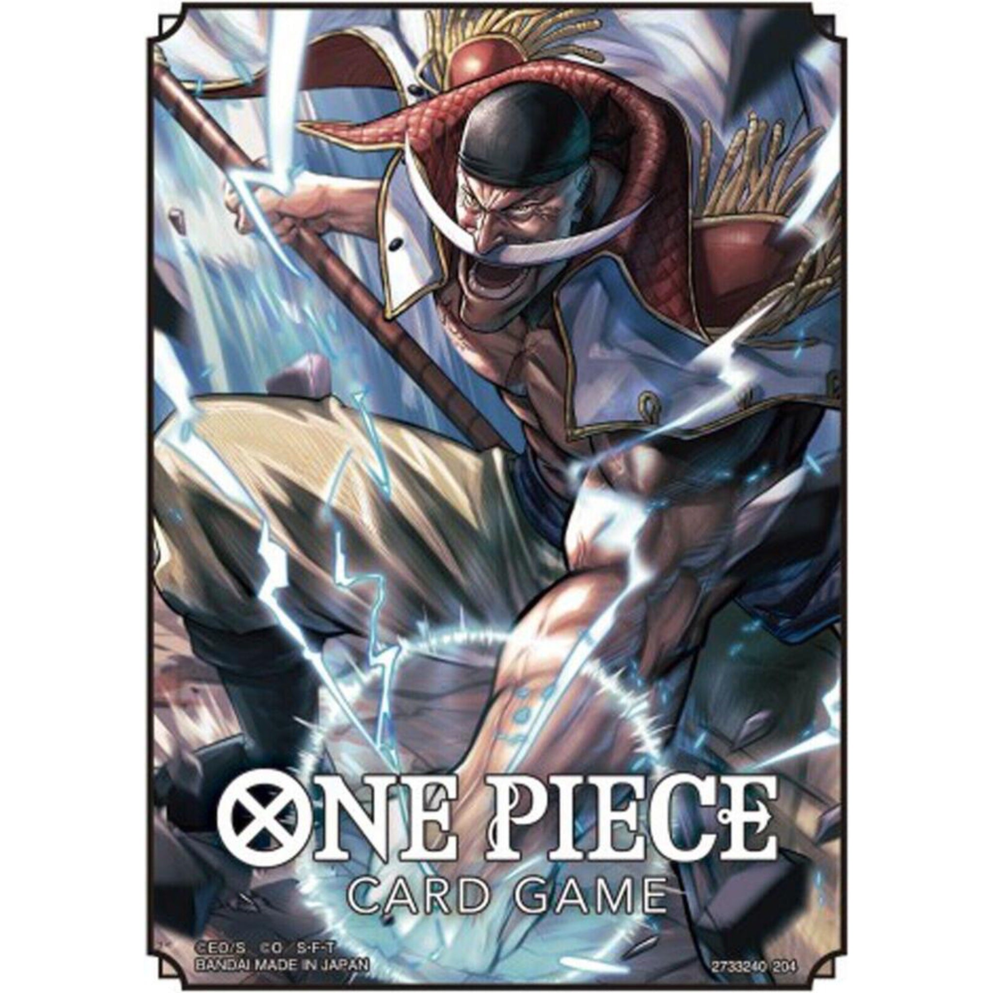 One Piece Card Game Official Sleeves: Assortment 7 - Whitebeard (70-Pa One Piece Card Game Official Sleeves: Assortment 7 - Whitebeard (70-Pa