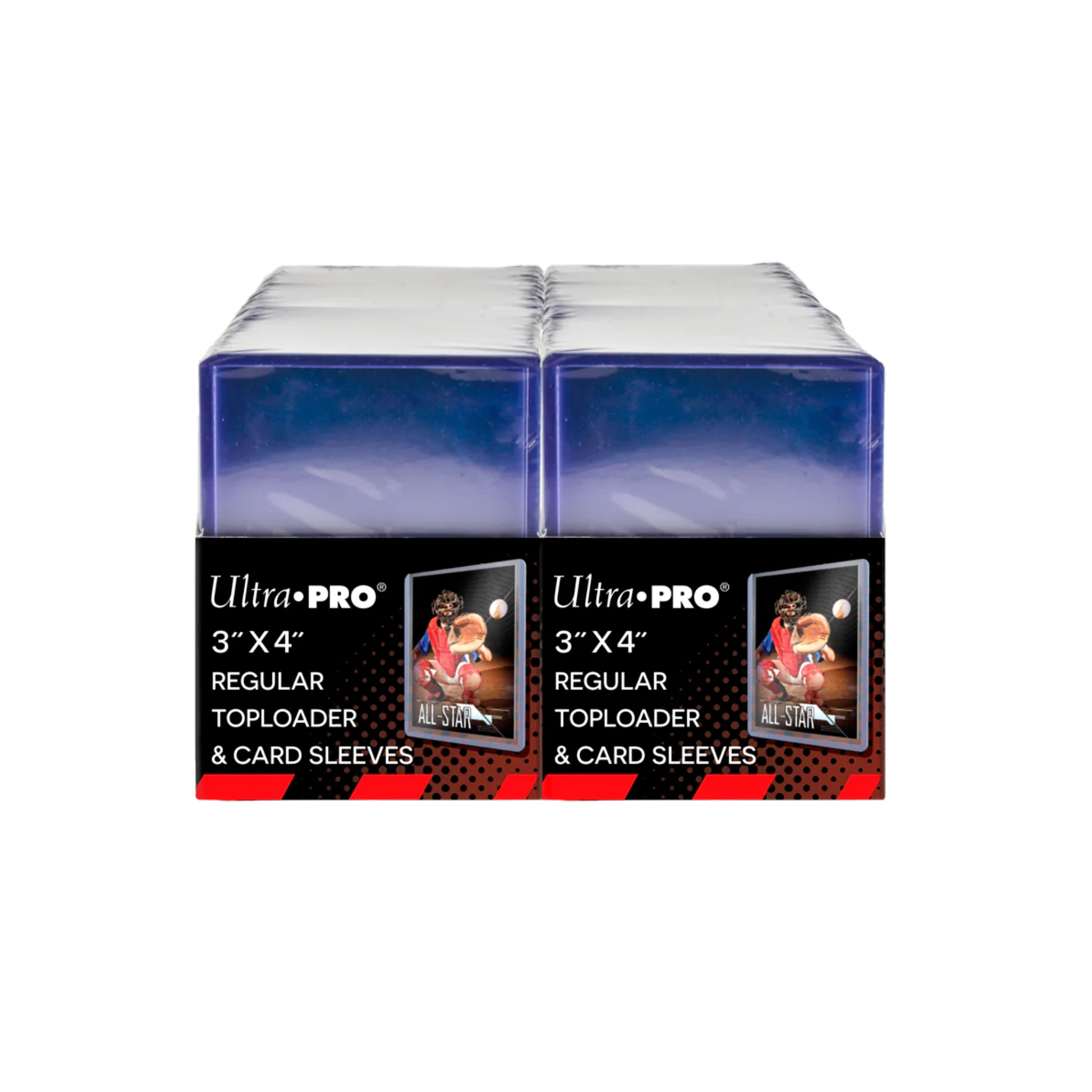 Ultra PRO - 3" x 4" Clear Regular Toploaders & Card Sleeves (200ct) Ultra PRO - 3" x 4" Clear Regular Toploaders & Card Sleeves (200ct)