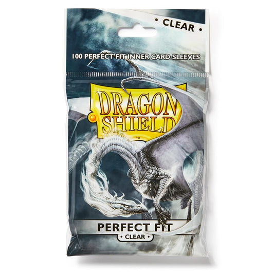Dragon Shield - Standard Perfect Fit Sleeves - Clear (100 Sleeves)
