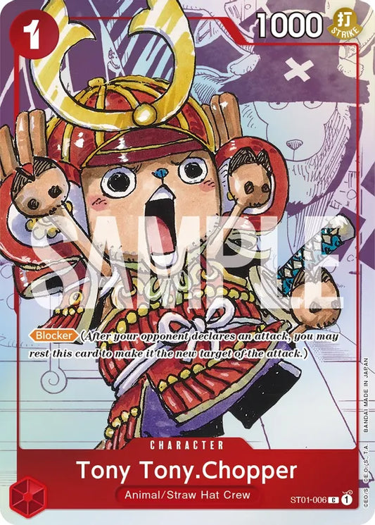 Tony Tony.Chopper - ST01-006 (Alternate Art) - One Piece Promotion Cards