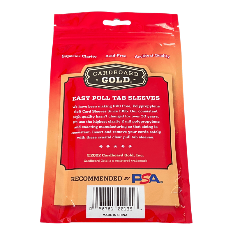 EASY PULL TABBED CARD SLEEVES EASY PULL TABBED CARD SLEEVES